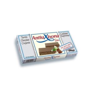 Antiuxiona.מארז טבלה שוקלד נוגט קראנץ ללא תוספת סוכר 200 ג 241