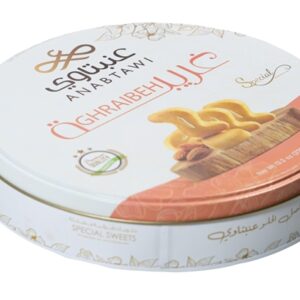 Anabtawi.בונב פח עגולה במילוי עוגיות ג'רייבה 375ג121