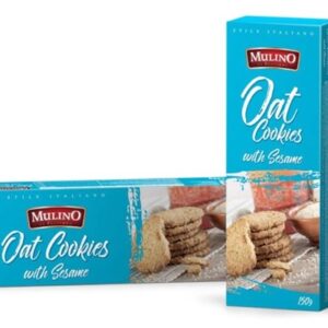MULINO.עוגיות שיבולת שועל עם שומשום 150ג 241