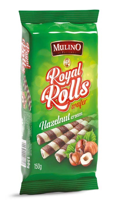 MULINO.גלילית וופל במילוי קרם אגוזים 150ג 161