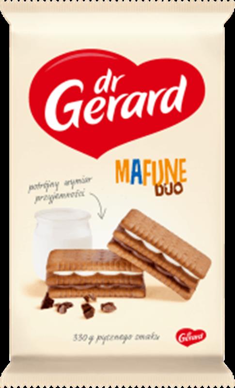 DR GERARD.ביסקוויט ממולא שוקלד וניל גלידה קסטה 330 גרם 8\1