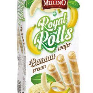 MULINO.גלילית וופל במילוי קרם בטעם בננה 150ג 161