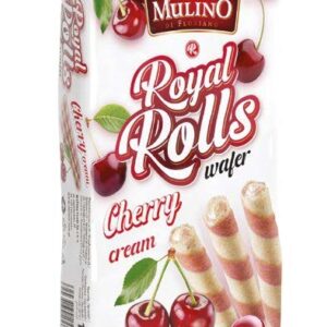 MULINO.גלילית וופל במילוי קרם בטעם דובדבן 150ג 161