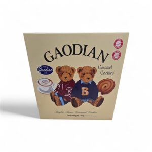 goodin.מארז דובי עם עוגיות קריספיות בטעם קרמל  90ג 241