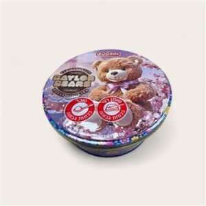 goodin.מארז פח כחול דובי עם עוגיות בטעם חמאה ושוקלד  132ג 241