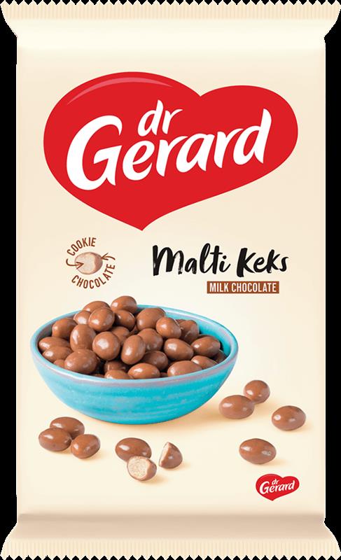 DR GERARD.כדורי שוקלד חלב ממולא בסקויט 320ג 8\1