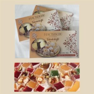 PAKEL רחת לוקום עם אגוזים 350 גרם 24\1