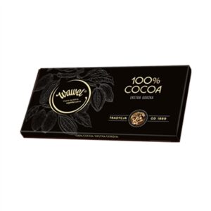 WAWEL.שוקלד טבלה 100% קקאו 80 גרם 15\4\1