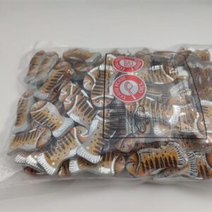 שוקלד פרווה מטבעות דגים צבעוני 1 ק"ג 10\1