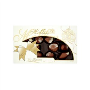 MELBON.בונב צדפות  שוקלד חלון 90 גרם 1/24