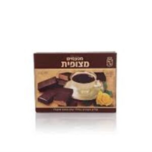 מנעמים ופל מצופית בטעם שוקולד 400 גרם 12\1