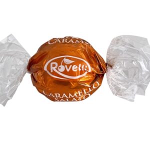 Rovelli.שוקלד חלב במיולי קרם קרמל מלוח  800ג 8\1