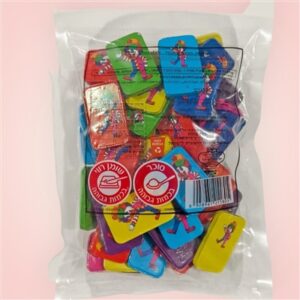 CLOWN.שוקלד עיצוב ליצן צבעוני פרווה בדץ 500 ג20\1