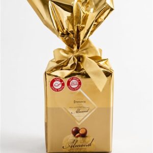 Chocovia.בונב פפיון מתנה בצבע זהב במילוי פרלינים 700ג 4\1