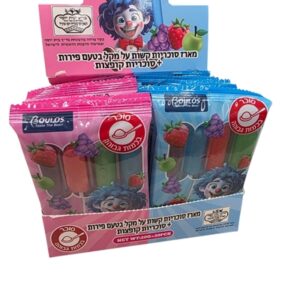 BOULOS.מארז-4-סוכריות על מקל ו סוכריות קופצות 20ג 20\12\1