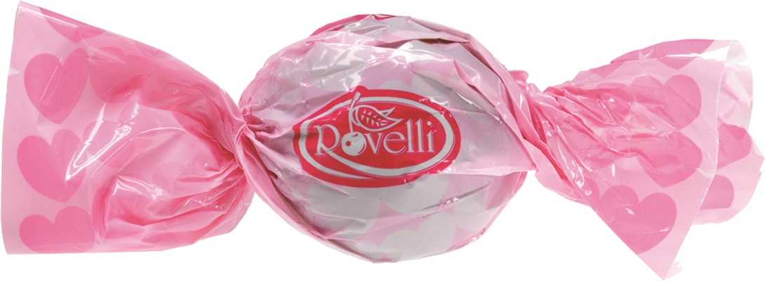 Rovelli.שוקלד חלב במיולי קרם אגוז פרלינים ורוד בהיר 800ג 8\1
