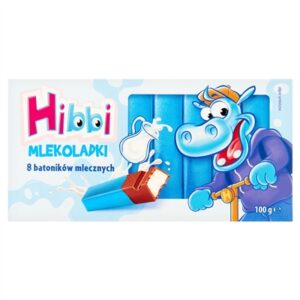 MILANO.אצבעות שוקלד במילוי קרם חלב 100ג 16\1