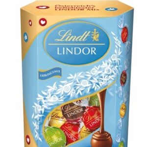 LINDIT.לינדור מבחר שוקלד חלב מיקס טעמים 500ג 6\1