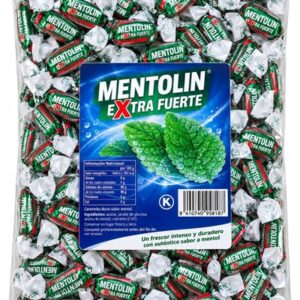 MENTOLIN.סוכריות ללא סוכר בטעם מנטה אקלפתוס 500ג 16\1