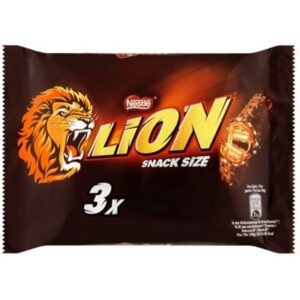LION.חטיף שוקלד קרמל קראנץ שלישייה 90 ג 28\1